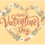 Happy Valentine's Day Cloth
