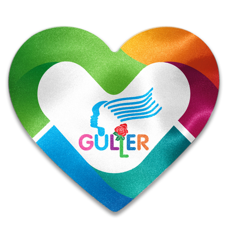MF305_MF305-3000 Heart Shaped Microfiber Cleaning Cloth - Image 1
