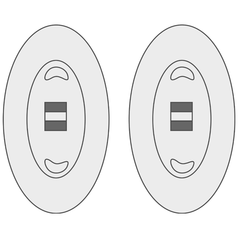 Push-In Oval