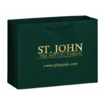 Gloss Laminated Euro Tote Bag |16x6x12| - Foil Stamp - Image 3