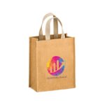 CREEK - Lightweight Washable Kraft Paper Tote Bag with Web Handle |8x5x10| - Color Evolution