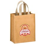 CYCLONE - Washable Kraft Paper Tote Bag with Web Handle |8x5x10| - Color Evolution