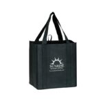 Heavy Duty Non-Woven Grocery Tote Bag with Insert |12x8x13| - Screen Print