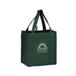 Heavy Duty Non-Woven Grocery Tote Bag with Insert |12x8x13| - Screen Print - Image 6