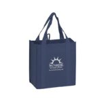 Heavy Duty Non-Woven Grocery Tote Bag with Insert |12x8x13| - Screen Print - Image 10