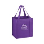 Heavy Duty Non-Woven Grocery Tote Bag with Insert |12x8x13| - Screen Print - Image 12