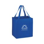 Heavy Duty Non-Woven Grocery Tote Bag with Insert |12x8x13| - Screen Print - Image 14