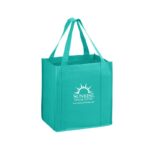 Heavy Duty Non-Woven Grocery Tote Bag with Insert |12x8x13| - Screen Print - Image 16