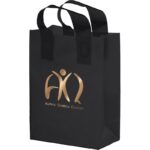 Matte Laminated Euro Tote Bag |8x4x10| - Foil Stamp
