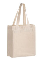 Cotton Canvas Tote Bag |8x4x10|-Screen Print - Image 3
